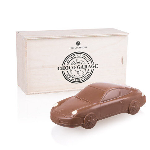 šokoladinis porsche 911 carrera, šokoladinė mašina, šokoladinis automobilius