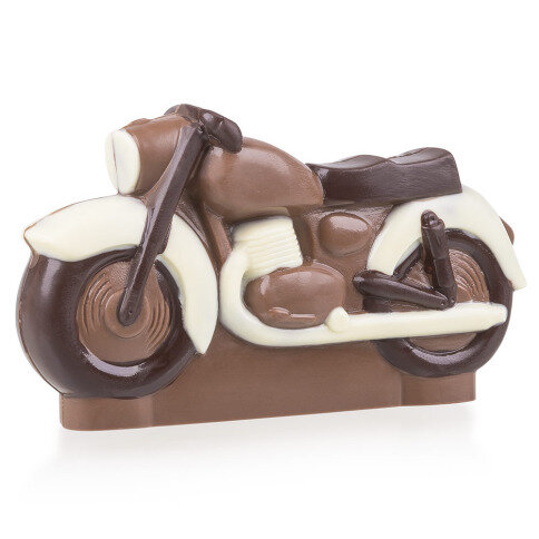 šokoladinis motociklas