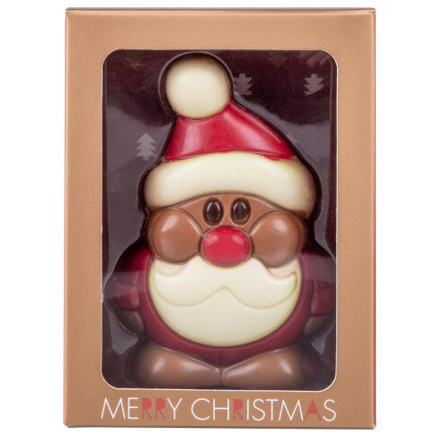 santa clause chocolate figurine