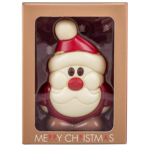 Santa Clause christmas chocolate figurine