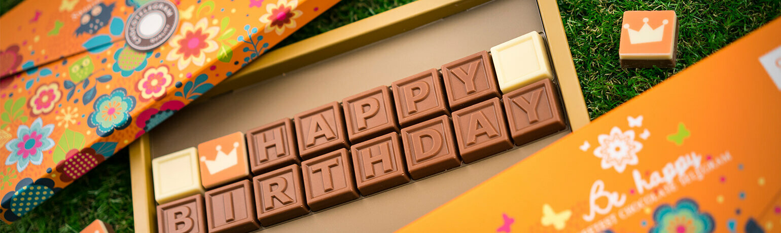 gimtadienio dovana, šokoladiniai sveikinimai